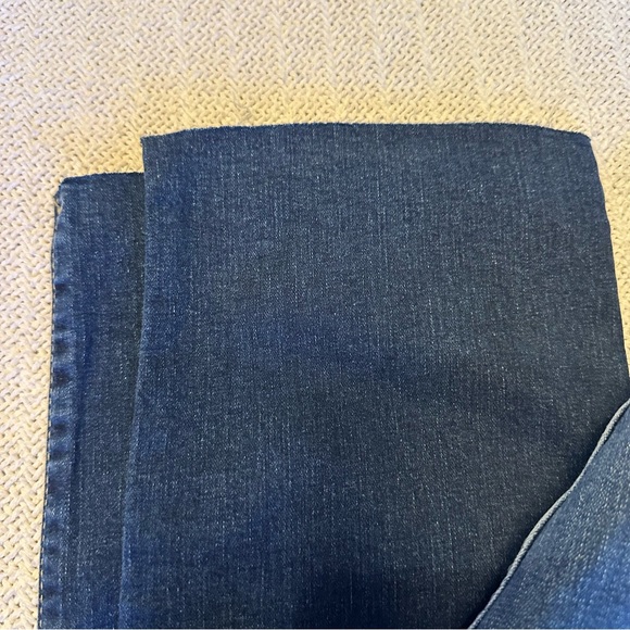 Hudson Natalie LEI Dark Wash Denim Skinny Raw Ankle Hem Jeans women’s size 28 - Picture 8 of 13